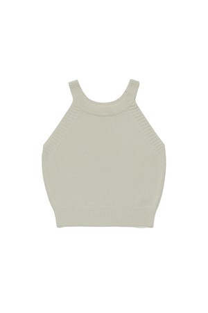 Cotton Hole Sleeveless Knit