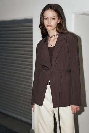 Belted Single Jacket