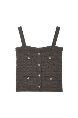 Tweed Sleeveless Knit