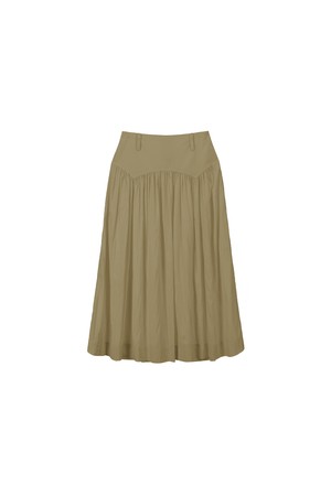 Windy Flare Long Skirt