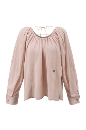 Frilly Off-shoulder Blouse