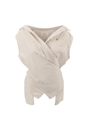 Summer Chilling Check Sleeveless Shirt