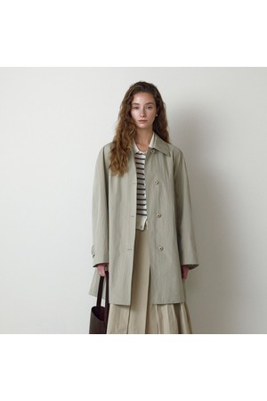 Bay trench coat (Khaki beige)