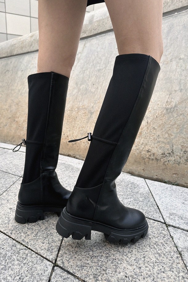 AWESOME DEW - 부츠/워커 - [리퍼브 상품]Platform Long Boots_ADS461