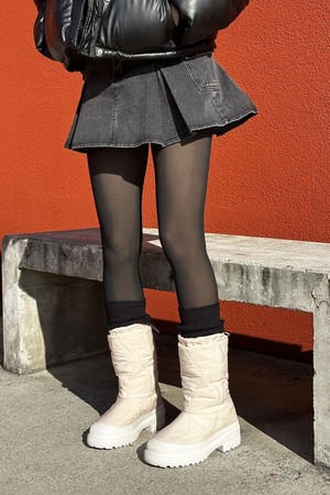[리퍼브 상품] Stella Padding Boots_ADS492