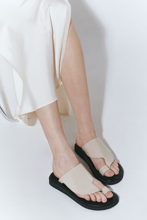 [AWESOME DEW] Leaf Infradito Sandals_ADS477_2cm