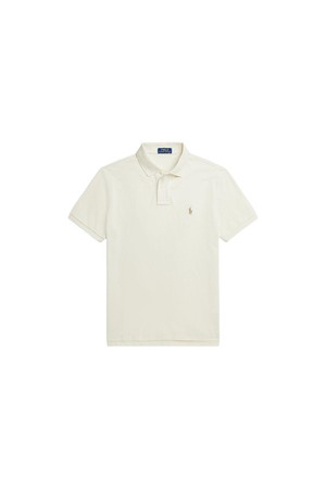 폴로 랄프 로렌 커스텀 슬림핏 메시 폴로 셔츠 MNPOKNI1N822802_BEIGE-a