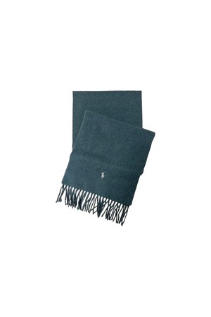 폴로 랄프 로렌 프린지 울 스카프 MAPOHGS0J321058_GREEN-a