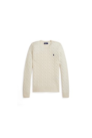 폴로 랄프 로렌 케이블 울 캐시미어 크루넥 스웨터 WMPOSWENC021224_WHITE-a