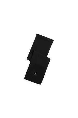 폴로 랄프 로렌 콤드 코튼 스카프 MAPOHGS0J321100_BLACK-a