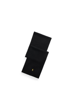 폴로 랄프 로렌 시그니처 포니 울 스카프 MAPOHGS0J320829_BLACK-a