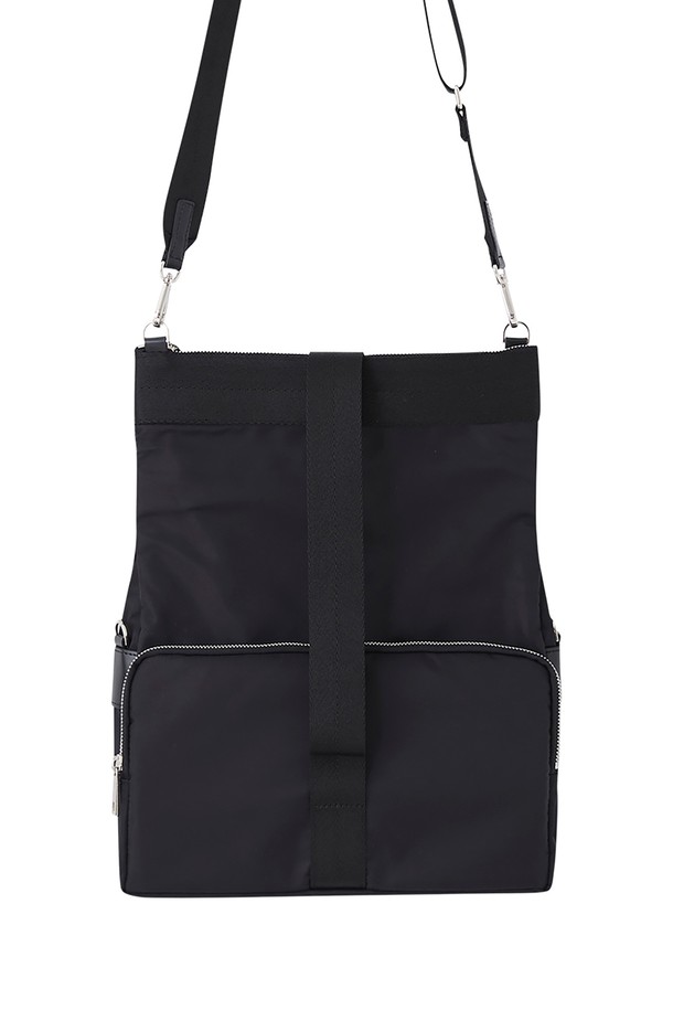 HYIIⁿ - 숄더/크로스백 - [Unisex] Hybrid Two Way Shoulder Bag Black