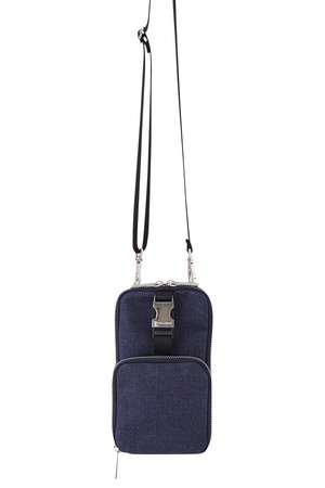 [Unisex] Hybrid Two Way Mini Bag Indigo