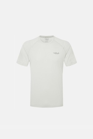 Rab 소닉 티 Light Zinc