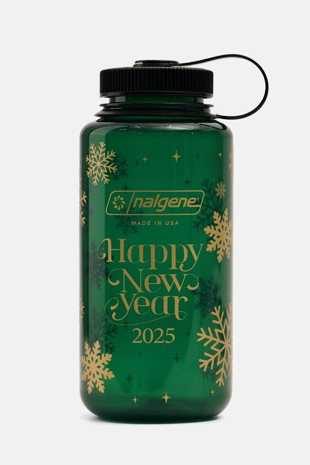 nalgene - 스포츠 용품 - 날진 와이드마우스 서스테인 그린 홀리데이(2025버전) 1.0L