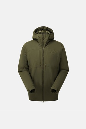 Rab 젠에어 알파인 자켓 Olive/Olive