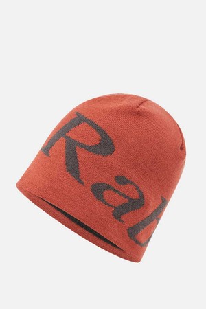 Rab 로고 비니 Tuscan Red/Graphene