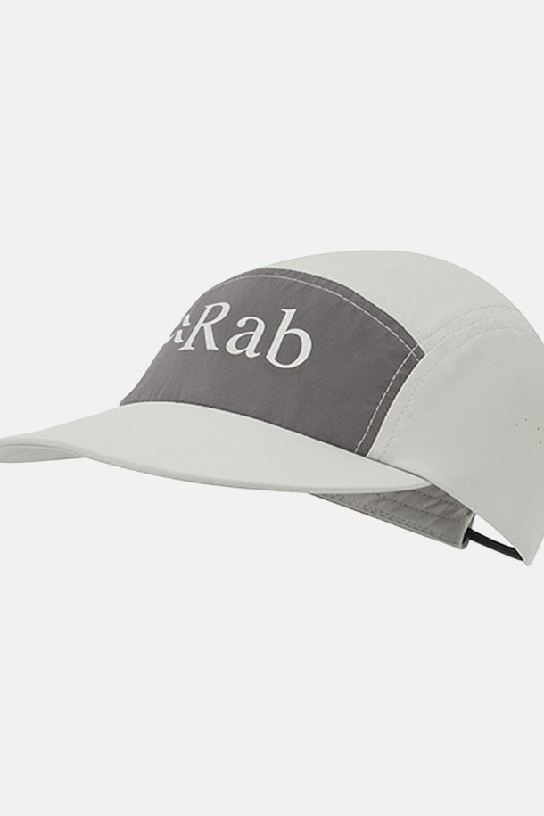 Rab - 모자 - Rab 탈루스 5 패널 캡 Light Zinc/Graphene