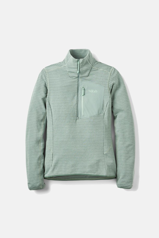 Rab(랩) 어센더 라이트 풀온(여) Dark Fig Green은 여성용 플리스 상의입니다. Dark Fig Green 색상의 무지 디자인으로, 등산, 클라이밍, 스키, 하이킹 등 다양한 아웃도어 활동에 적합합니다. 슬림핏으로 스포티하고 미니멀한 스타일을 연출하며, 하프넥 디자인과 긴 소매가 특징입니다. 얇은 두께감으로 사계절 내내 활용 가능하며, 흡습, 속건, 신축성, 통기 기능으로 쾌적한 착용감을 제공합니다. 하프 집업 디자인, 가슴 포켓, 소매단 및 밑단 엘라스틱 밴딩, 하네스 호환 가능한 연장된 뒷길이 등 실용적인 디테일을 갖춘 등산룩입니다.
