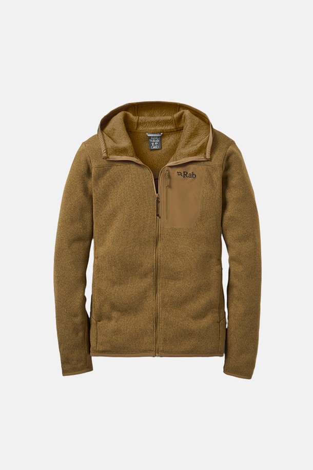 Rab(랍) 라이보안 후디 Oak는 등산, 아웃도어 활동은 물론 일상에서도 폭넓게 활용 가능한 남녀 공용 후디입니다. 두꺼운 두께감과 부드러운 촉감의 폴리에스테르, 나일론, 엘라스틴 혼방 소재로 제작되어 보온성과 신축성, 흡습 및 속건 기능을 갖췄습니다. 언더헬멧 후드, 턴오버 원단 친 가드, 가슴 포켓 1개, 핸드 포켓 2개, 신축성 있는 커프스와 밑단, 움직임이 자유로운 소매 디자인 등 다양한 특징을 갖춰 활동성을 높였습니다. Oak 컬러의 무지 디자인으로 캐주얼, 스포티, 고프코어 스타일을 연출하기 좋습니다. 봄, 가을, 겨울, 계절에 맞춰 다양한 등산룩, 캠핑룩, 겨울 데일리룩을 완성해보세요.
