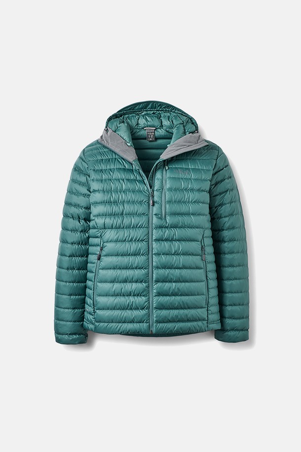 Rab(랩) 마이크로라이트 알파인 재킷 Sage는 등산, 아웃도어 활동은 물론 일상에서도 활용하기 좋은 공용 경량 패딩 재킷입니다. 세이지 컬러의 무지 디자인으로, 스포티하면서도 캐주얼한 스타일을 연출합니다. 얇은 두께감과 부드러운 촉감의 나일론 소재를 사용하여 편안한 착용감을 제공하며, 후드와 집업 여밈 방식, 긴 소매 기장으로 보온성과 방풍 기능을 갖췄습니다. 가을, 겨울 시즌 레귤러핏으로 제작되어 등산룩, 캠핑룩, 고프코어 스타일을 즐겨 입는 분들께 추천합니다.
