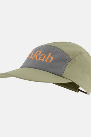 Rab 탈루스 5 패널 캡 Light Khaki/Graphene