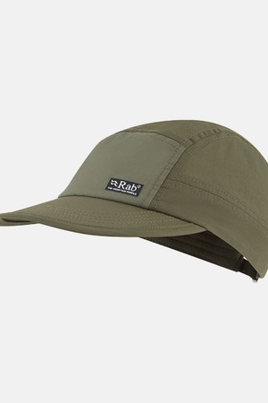 Rab 비스타 5 패널 캡 Army/Light Khaki