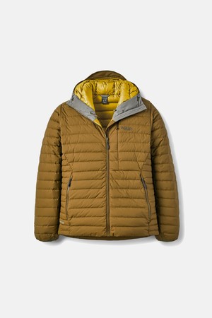 Rab 마이크로라이트 윈드스토퍼 후디 Oak