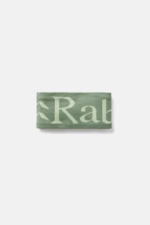 Rab 니트로고헤드밴드 Dark Fig Green/Fig Green