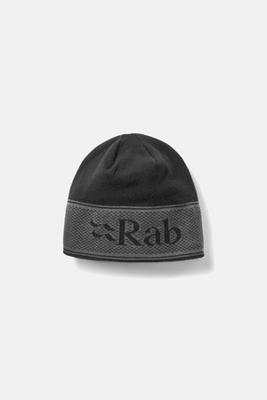 Rab 로고 밴드 비니 Black/Graphene