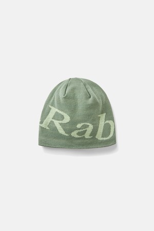 Rab 로고 비니 Dark Fig Green/Fig Green