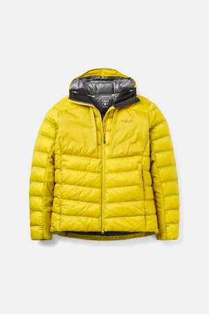 Rab 씨러스 울트라 후디 Dark Pollen