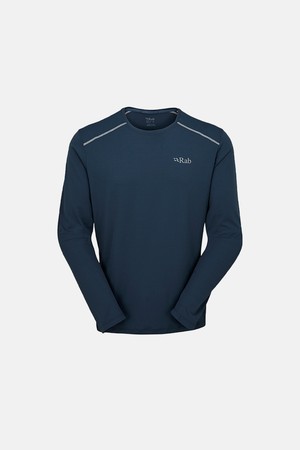 Rab 포스 LS 티 Tempest Blue