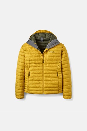 Rab 마이크로라이트 알파인 자켓 Dark Pollen