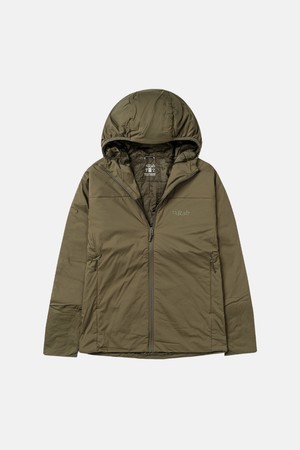 Rab 젠에어 알파인 라이트 자켓 Olive/Olive