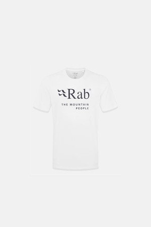 Rab 스탠스 마운틴 티 White