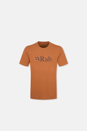 Rab 스탠스 로고 티 Red Earth