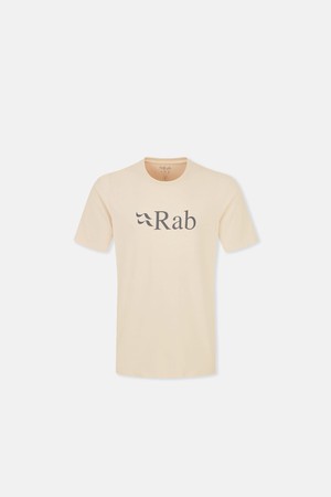 Rab 스탠스 로고 티 Ecru