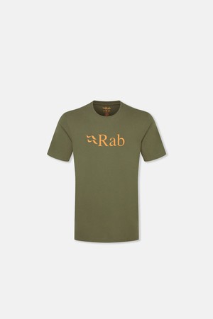 Rab 스탠스 로고 티 Army