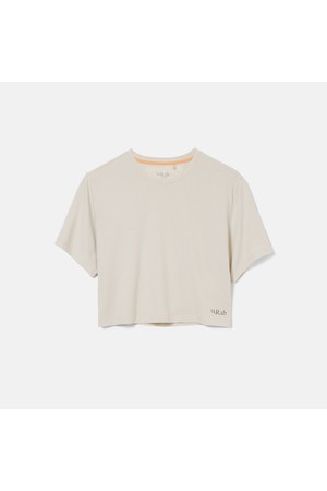 Rab 리벨린 크롭 티(여) Pebble_IVORY-a