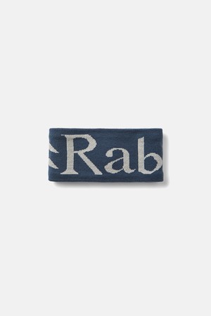 Rab 니트로고헤드밴드 Tempest Blue/Light Zinc