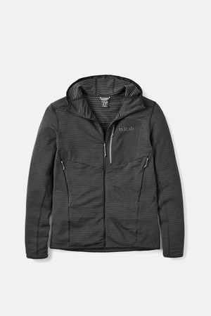 Rab 어센더 라이트 후디 Black