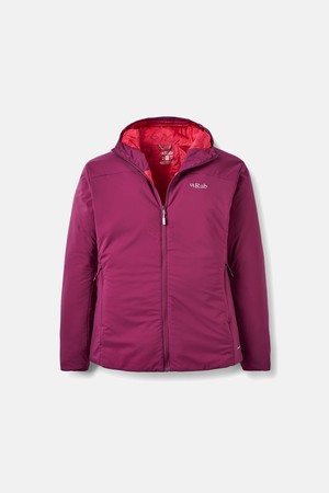 Rab 젠에어 알파인 라이트 자켓(여) Mulberry