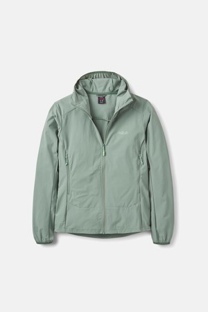 Rab 보리얼리스 후디(여) Dark Fig Green