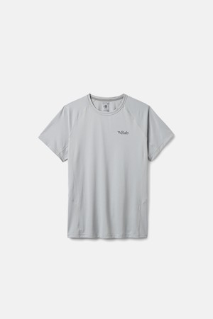 Rab 소닉 티 Light Zinc