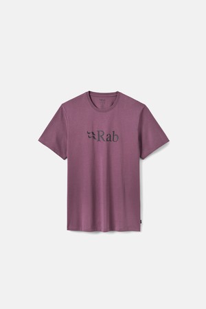 Rab 스탠스 로고 티 Dark Iris