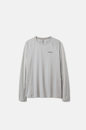 Rab 소닉 LS 티 Light Zinc