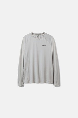 Rab 소닉 LS 티 Light Zinc_NOCOLOR-a