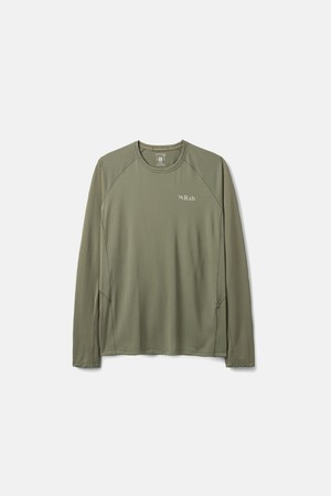 Rab 소닉 LS 티 Light Khaki_NOCOLOR-a