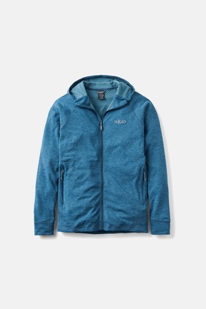 Rab 넥서스 후디 Tempest Blue